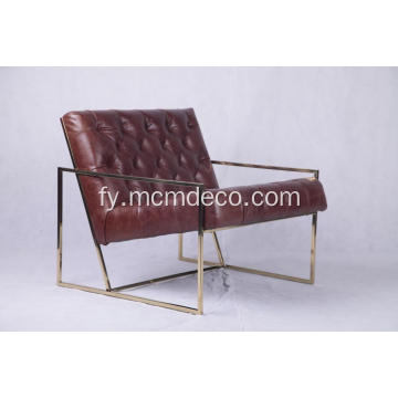 Thin frame lounge stoel